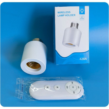 Infrared remote control lamp