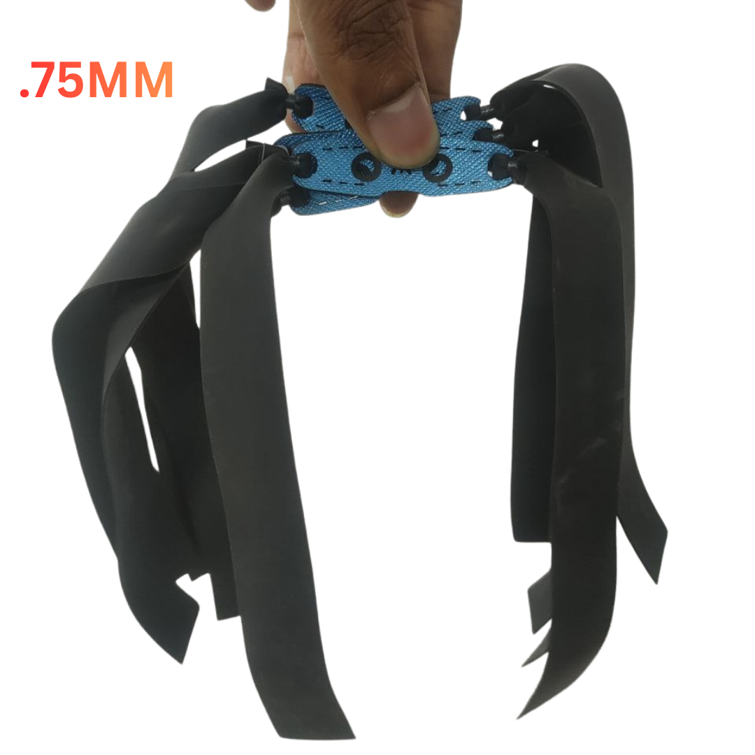 Black Demon flat flat rubber-0.75MM 10 pics